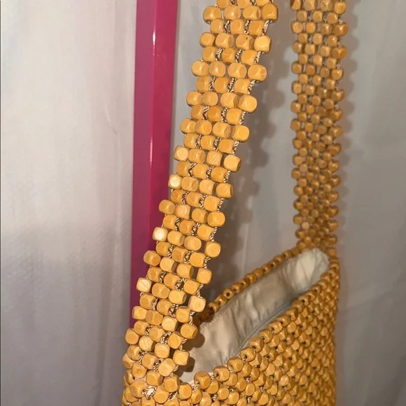 The Sak Vintage Wooden Beaded Shoulder Bag - Picture 3 of 9